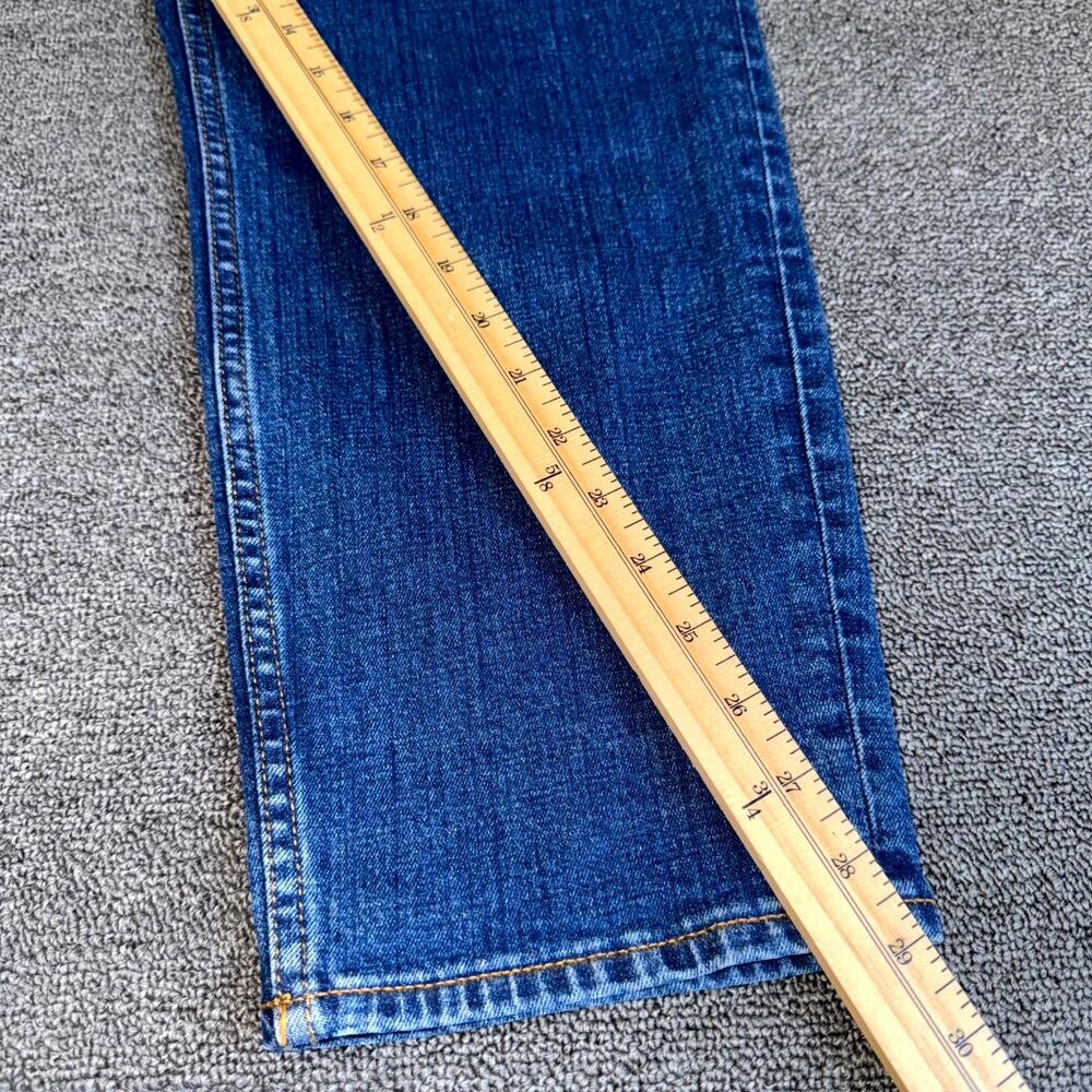 Abercrombie & Fitch The Skinny High Rise Jeans Womens Plus 37/24R Blue Denim NWT - Picture 5 of 8
